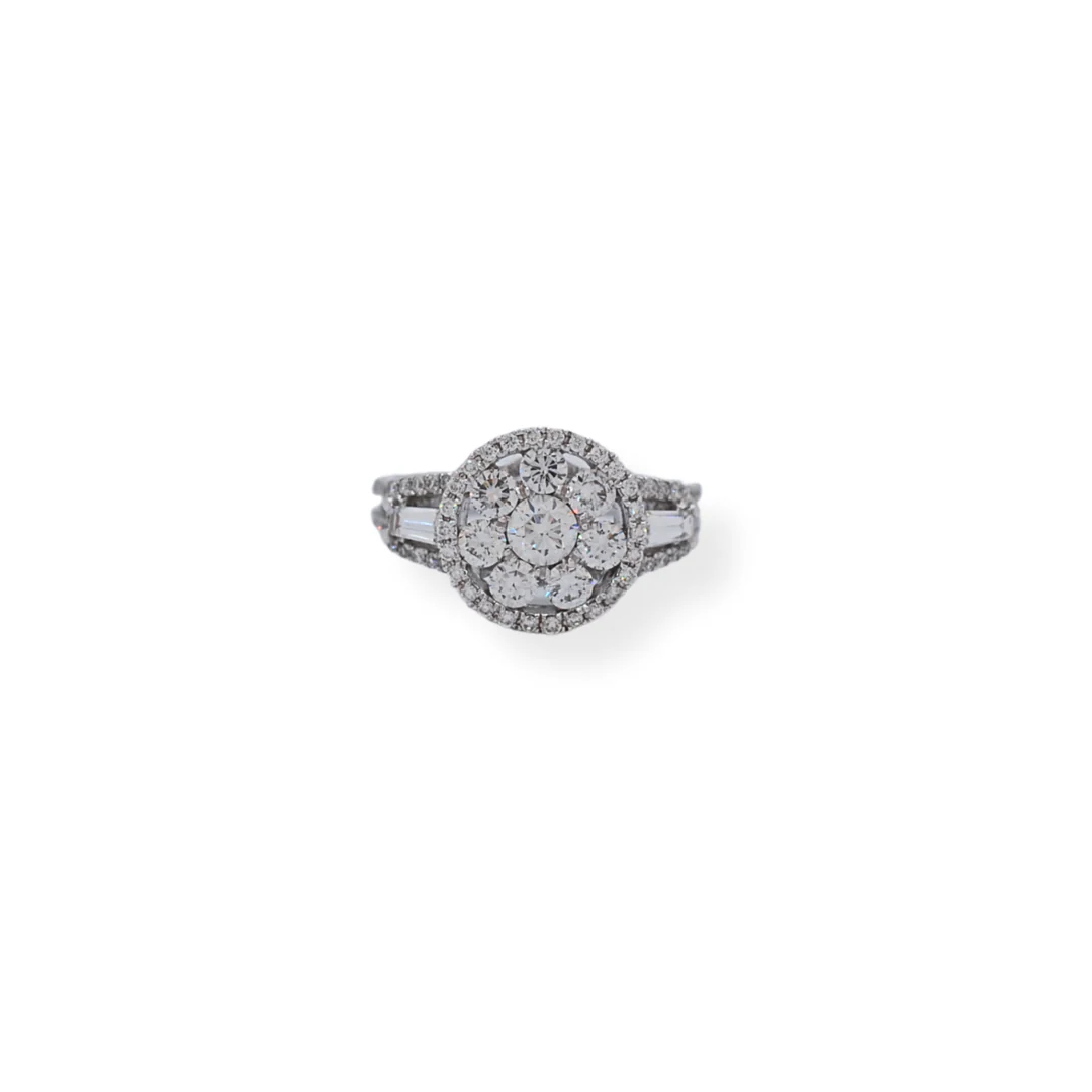 18ct gold diamond ring