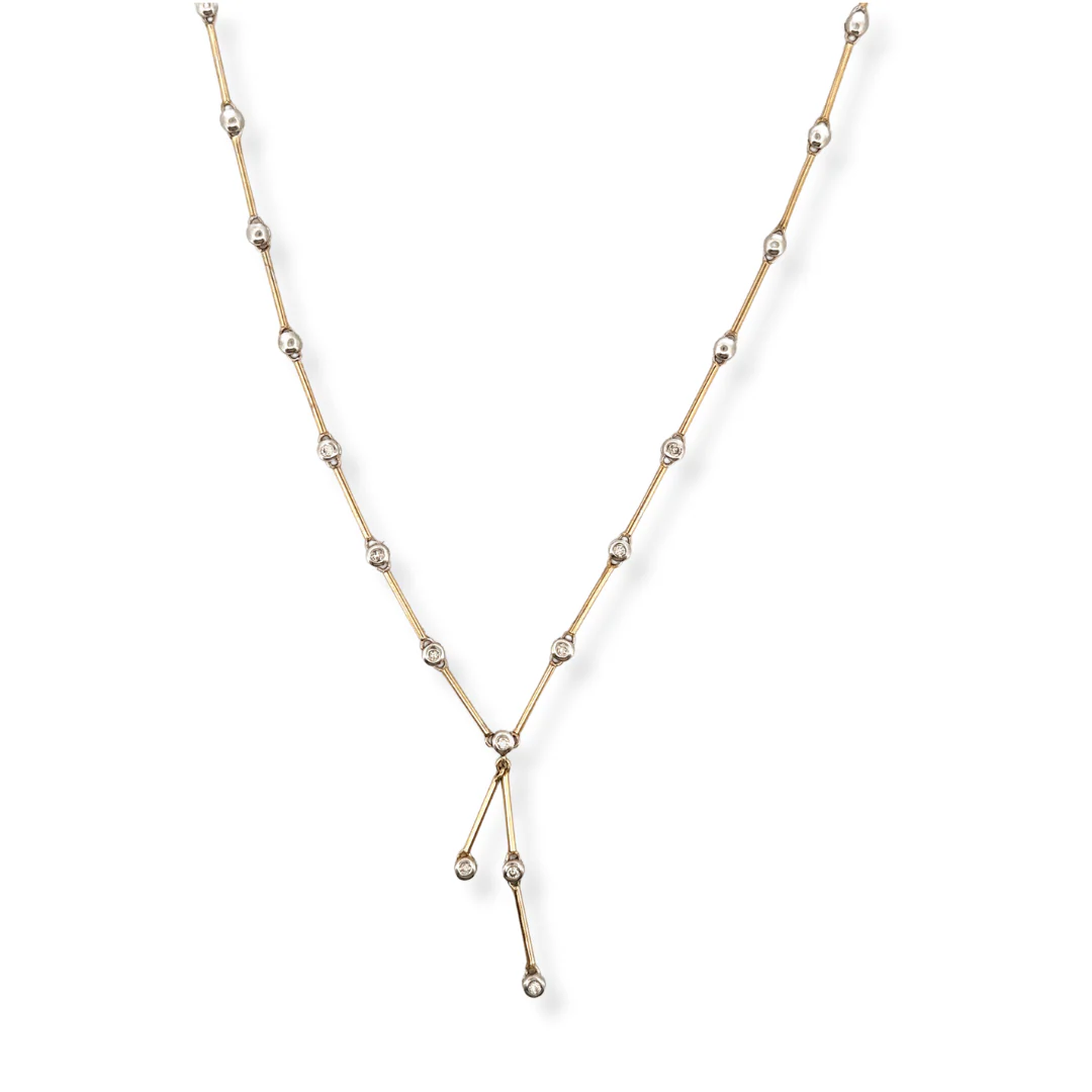 9ct 2/tone necklace