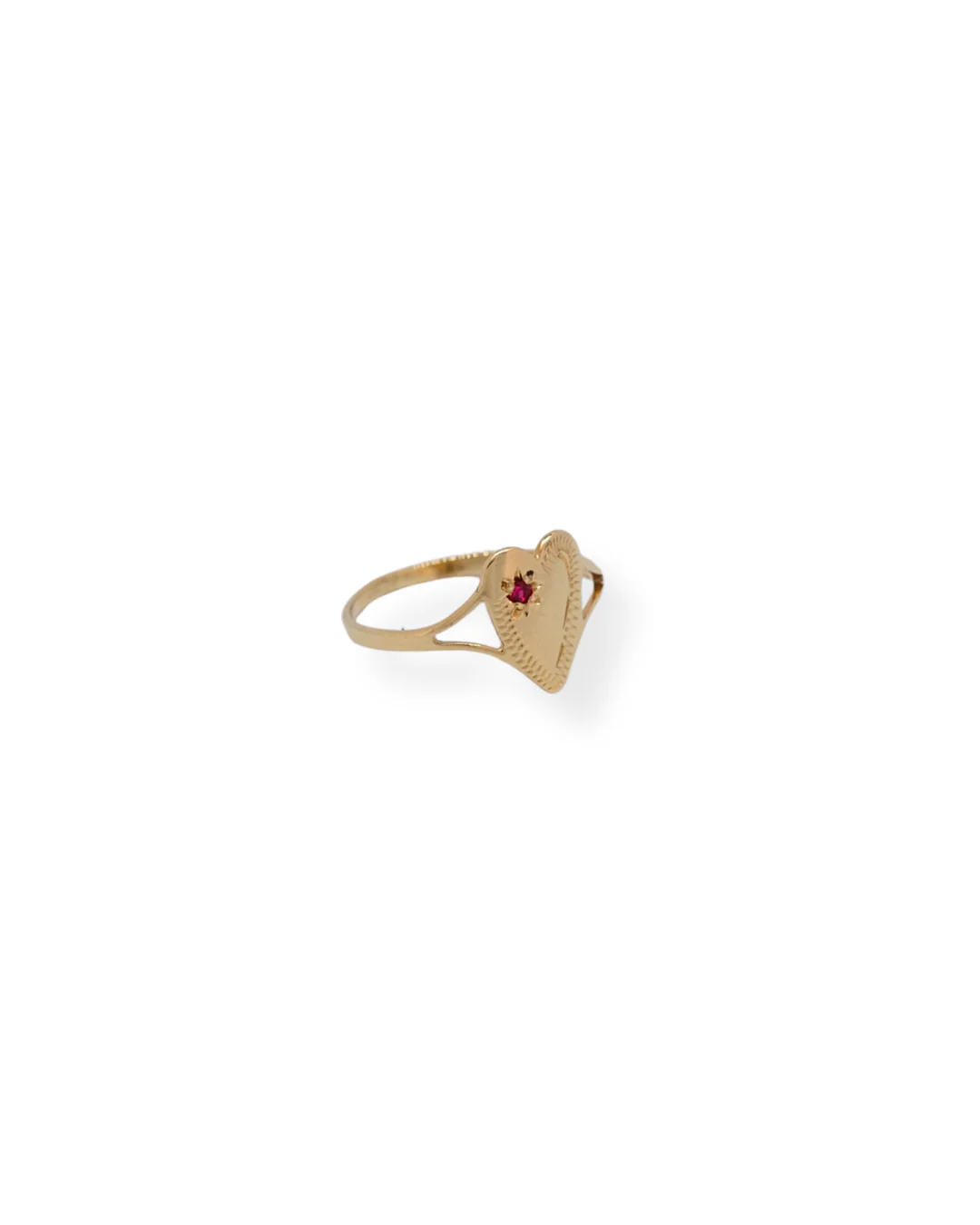 9ct gold signet ring - Image 2